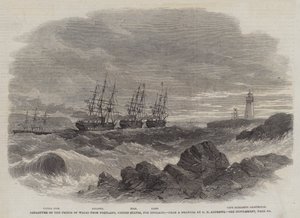 Départ du prince de Galles de Portland, États-Unis, pour l